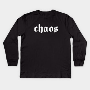 chaos Kids Long Sleeve T-Shirt